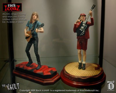 RIP AC/DC's Malcolm Young - A member of the KnuckleBonz Rock Iconz Series Since 2007